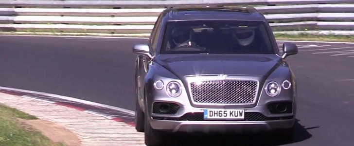 Bentley Bentayga Speed Nurburgring Testing