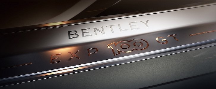 Bentley EXP 100 GT teaser