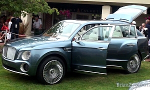 Bentley EXP 9 F SUV Concept at Pebble Beach
