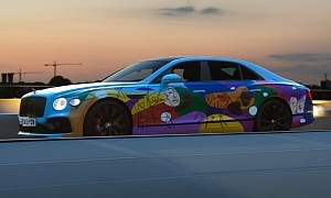 Bentley Flying Spur Gets a Splash of Color to Celebrate Unity, Becomes the Unifying Spur
