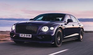 Bentley Flying Spur Hybrid Traverses Iceland in One 455-Mile Stint Using Biofuel