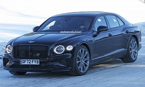 Bentley Flying Spur Prototype Spied With PHEV Power, Is It the Rumored Electrified V8?