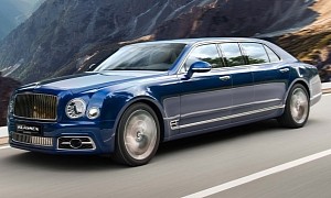 Bentley Mulsanne Limo Doesn't Give a Flying Spur About the Rolls-Royce Phantom