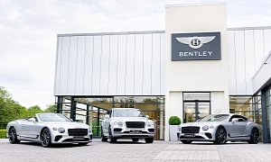 Bentley Rolls Out Three Special Models In Matching Specs
