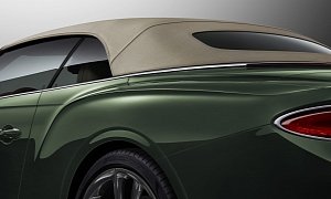 Bentley Reveals Tweed Roof Option for Continental GT Convertible
