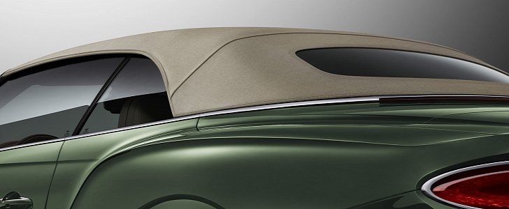 Bentley Continental GT Convertible with Tweed Hood option