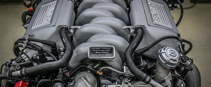 Last of its kind Bentley 6.75-Liter V8 engine