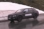 Bentley SUV Prototype Spied on Wet Alpine Roads