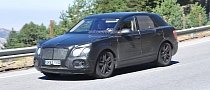 Bentley SUV Racing Towards Production in Latest Spyshots