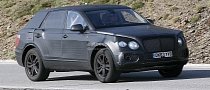 Bentley SUV Spied In Pre-Production Guise