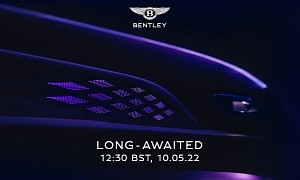 Bentley Teases New Model, It Is Said to Sit at the Pinnacle of Its Range