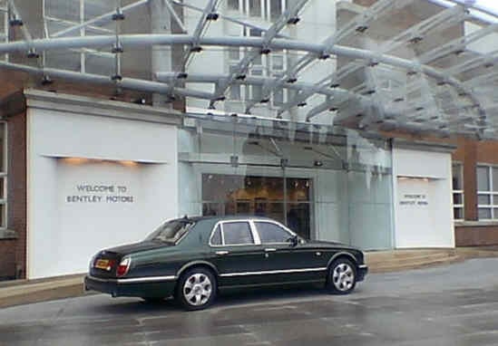 Bentley headquarters at Crewe