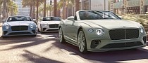 Bentley Unveils the Mesmerizing Continental GTC Speed Old Hollywood Collection by Mulliner