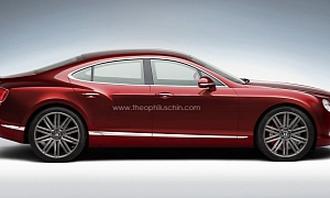 Bentley’s Future Four-Door Coupe Gets Rendered