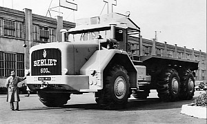 Berliet T100: The World's First Monster Truck Had a 28-Liter Cummins V12 That Did 0.98 Mpg