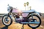 Bespoke 1975 Honda CB200T Is Your Girlfriend’s Dream Ride, Wears Pink Paintwork
