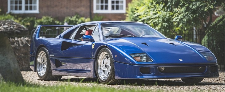 1989 Ferrari F40 BLU owned by Sam Moore for sale on auction at The Market