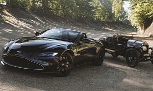 Bespoke Aston Martin Vantage Roadster Revealed as Tribute to Century-Old A3 Car