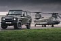 Bespoke Tecniq Q40 Defender Is a Ford Mustang-Powered 4x4 Ode to the Chinook Helicopter