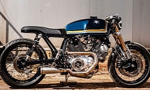 Bespoke Yamaha XV1100 Cafe Racer Improves the Virago Formula in Just About Every Way
