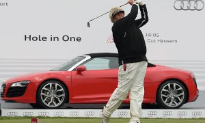 Best Female Golfer Awarded an Audi A5 Cabriolet