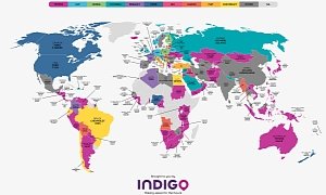 Best-Selling Brands and Models All Across the World in One Map