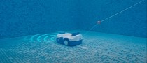 BestRobtic Pool Cleaning Robot Uses Military Sonar Technology to Find Its Way Underwater