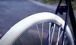 Bet You Didn't Know You Can Use Hot Glue Gun Sticks to Make Your Own Bike Tires!