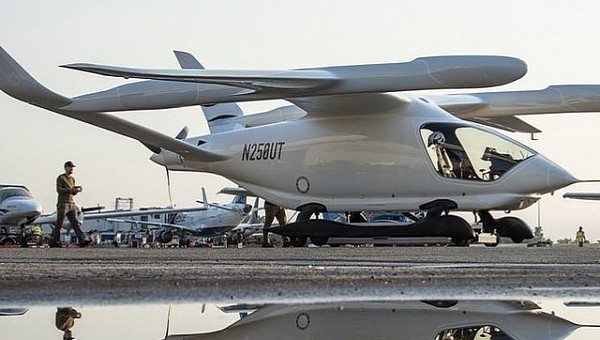 The Alia prototype carried out a flight test across four U.S. states