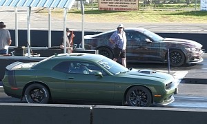 Betting on This Ford Mustang vs Dodge Challenger Drag Race Is One Way To Lose Money