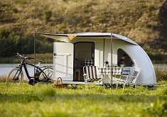 "Bicycle Camper" Trailer Unlocks Mobile Living With a Two-Wheeler: European Smarts at Work