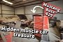 Big Barn Opens Up To Reveal Dusty Muscle Car Stash, Rare Gems Included