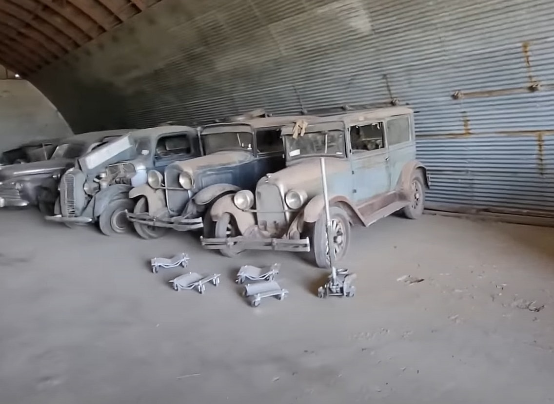 Hidden 300-Car Barn Find to Be Auctioned With r