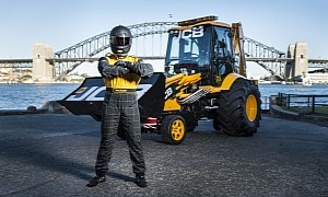 Big Block V8-Swapped JCB GT Backhoe Has the Nut Job Energy We Need in Our Lives
