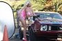 Big Brother Star Angelique Morgan Pictured Next to a Mustang: Bikini Shooting