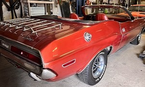 Big Garage Opens Up To Reveal Mopar Stash, Super-Rare 1970 Dodge Challenger Included