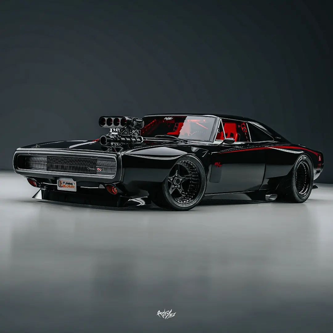 dodge charger 1970 supercharged wheelie