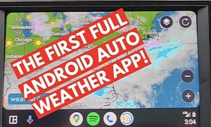 Big News for Android Auto as the First Full Weather App Is Now Available for Download