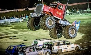Big Pete Is World’s Only “Real” Monster Truck, Now With Matching Monster Trailer