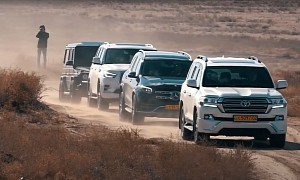Big Premium SUVs Play King of the Hill in Extensive Off-Road Comparison Test