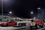 Big Tire Jeep Drag Races Chevrolet Corvette Z06, Things Go South