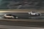 Big Tire Twin Turbo Chevy Camaro Drags Ford Mustangs, Someone Gets a Bit Ruffled