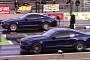 Big Turbo Coyote S197 Ford Mustang Wheelies the Quarter-Mile in 7.5s at 185 MPH