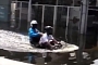 Biggest Boss Ever: Motorcyclist Ignores Thailand Flood