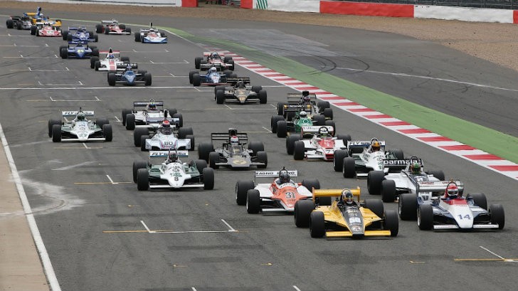 Formula One cars at Silverstone Classic