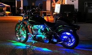 Bike Dealer Advocates LED Lights on Motorcycle Frames