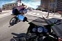 Biker and Cyclist Collide to Make the Day for Every Car Driver in the World