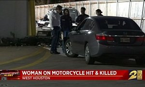 Biker Hits 2 Cars And Flees, is Then Run Over by One of The Drivers