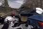 Biker Pulls 100 MPH Guardrail-Bounce Nurburgring Save after Being Hit by Driver