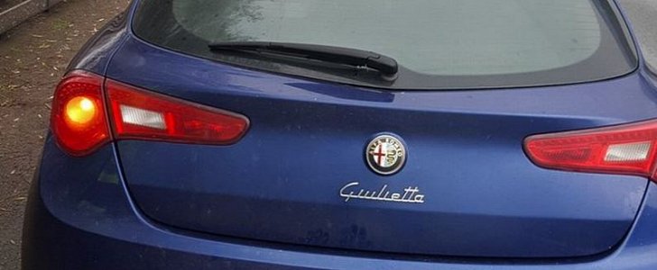 Driver of Alfa Romeo Giulietta was having a stroke, biker punched him thinking he was drunk